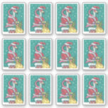 ADESIVO FLAMINGO SANTA CLAUS CHRISTMAS DE PINCO FUNNO<br><div class="desc">FAÇA SEUS FERIADOS PINTAREM COM ESSES PAPAIS NOEIS HUMOROSOS FLAMINGOS. 12 VINHOS COLORIDOS POR FOLHA DA MINHA ARTE ORIGINAL. Perfeito Para O Natal. *Procurar Itens Correspondentes... Susan Brack Designs</div>