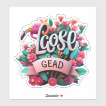 Flamingo Stickers para a sua criatividade