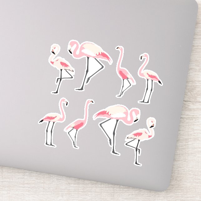 Adesivo Flamingos Rosa (Detalhe)