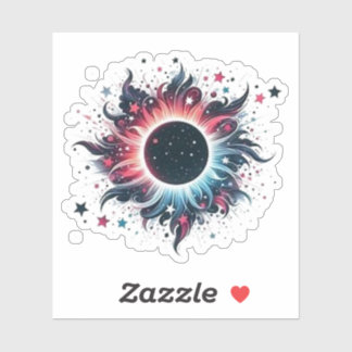 Adesivo Flor de eclipse solar