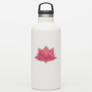 Adesivo Flor de Lotus Rosa