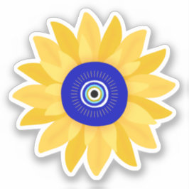 Adesivo Flor de Mau de girassol girassol