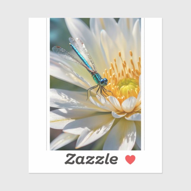 Adesivo Flor de Voo do Dragão (Folha)