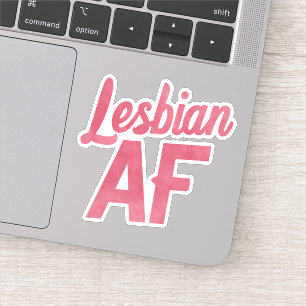 Adesivo Flor Lesbiana AF Orgulho LGBT Desfile de Amor Gay