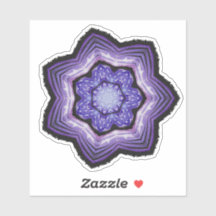 Flor Roxo Linda Abstrato Art