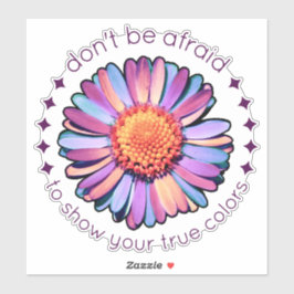 Adesivo Flor Roxo Rosa Rosa Maravilha Azul Margarida Bisse