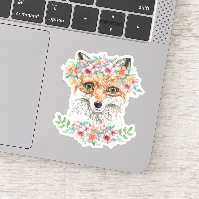Adesivo Floral Fox (Detalhe)