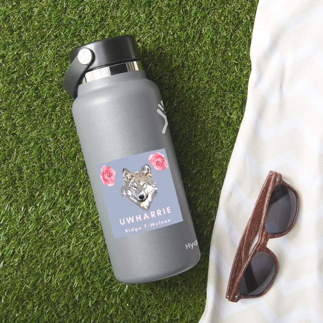 Adesivo Floral T-Wolves Sticker (HydroFlask Insitu)