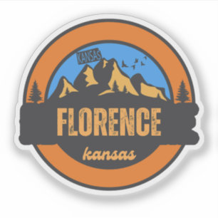 Adesivo Florença, Kansas