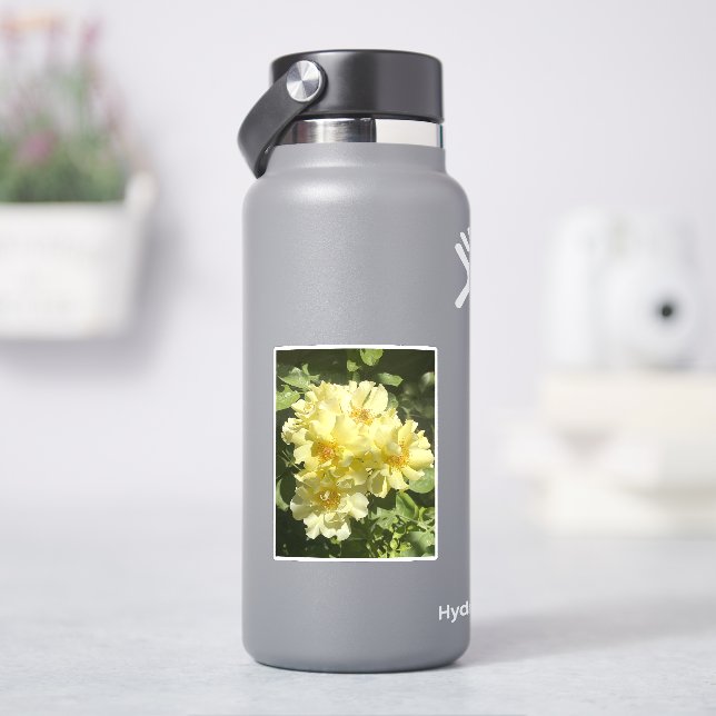 Adesivo Flores Botânicas Amarelas (HidroFlask)