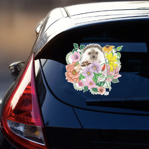 Adesivo Flores De Porco