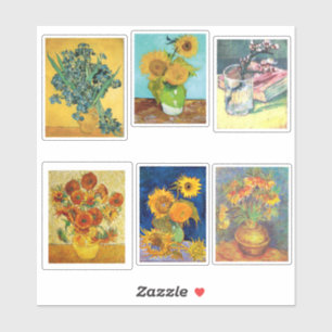 Adesivo Flores de Van Gogh, Pinturas de Belas Artes