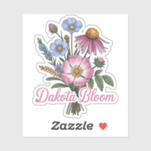 Flores Silvestres de Dakota – Desenho Boho Floral
