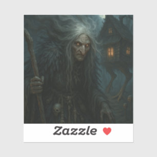 Adesivo Floresta Encantada de Baba Yaga