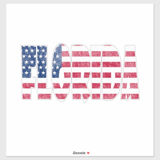 Adesivo Florida (Folha)