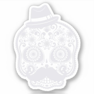 Adesivo Flórida do crânio