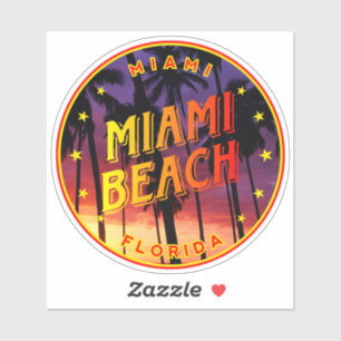 Adesivo Flórida, Miami Beach
