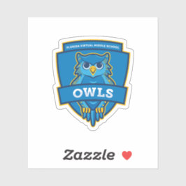 Adesivo Flórida Virtual MidSchool Owl Sticker