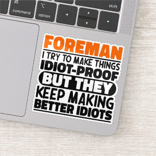 Adesivo Florista, Tento Engraçá-Lo Florista