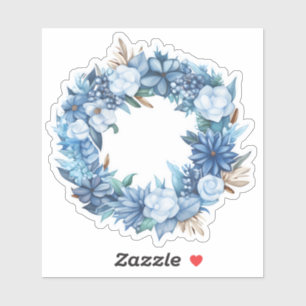 Adesivo Flower Wreath Elegante