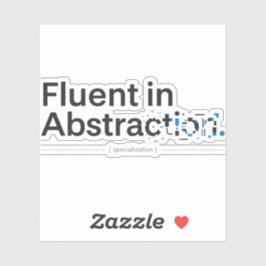 Adesivo Fluente em Abstração Design Minimalista de Program