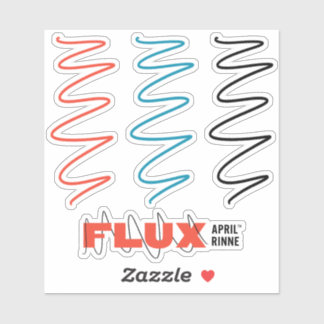 Adesivo Flux Swirl Vinil Sticker