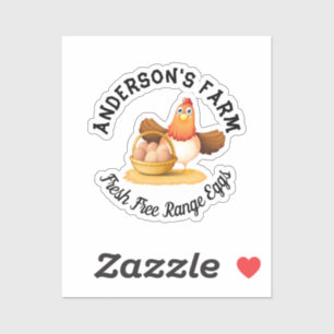 Adesivo Foguete de Fazenda Personalizada da Família Engraç