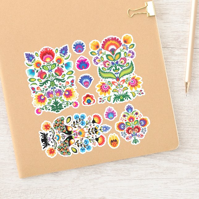 Adesivo Folclore nº 2 folha adesiva (Notebook)