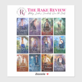 Adesivo Folha adesiva Rake Review de 8" x 8"