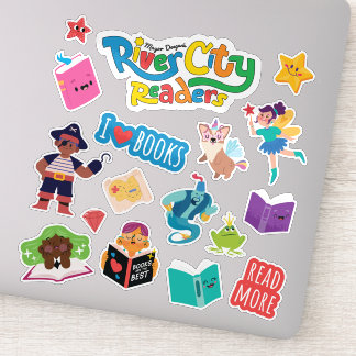 Adesivo Folha de Autocolantes da cidade do rio