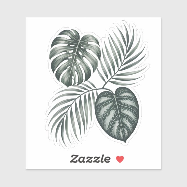 Adesivo Folha de Calathea (Folha)
