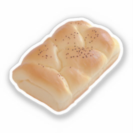 Adesivo Folha de pão macia e lisa - Arte de padaria espess