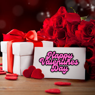 Adesivo Folha do Dia de os namorados rosa EX LARGE Sticker