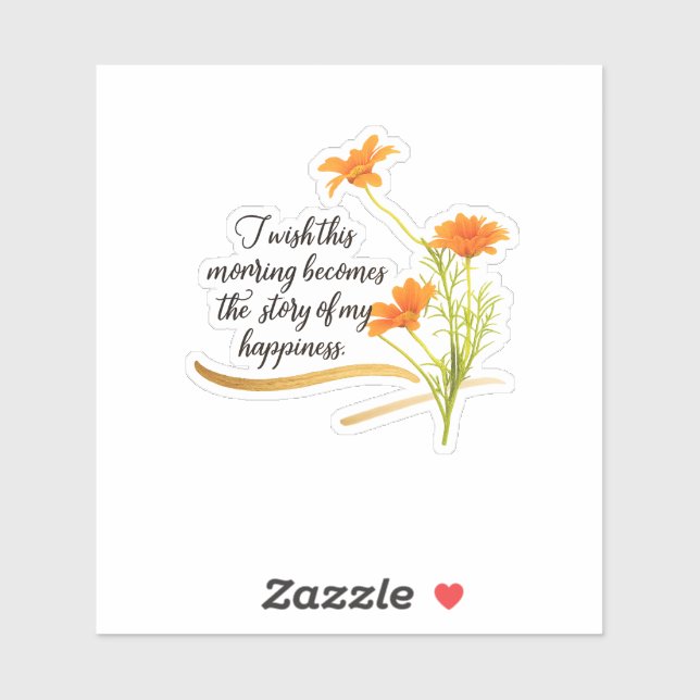 Adesivo Folha Floral de Vinhetas para Além dos Limites (Folha)