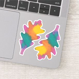 Adesivo Folhas de Carvalho de Cotovelo