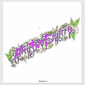 Adesivo Fonte Fifty Two Eighty Filigree