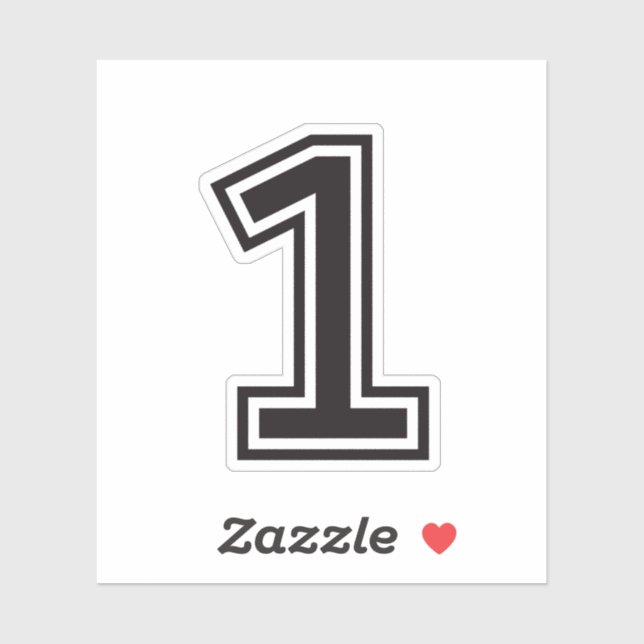 Adesivo Fonte número 1 do colégio esportivo (Folha)