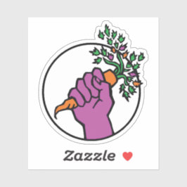 Adesivo Food Not Bombs logo