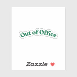 Adesivo Fora do Escritório