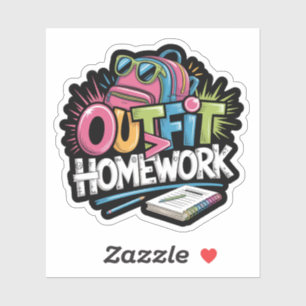 Adesivo Fora Sobre Grafite Engraçado De Casa