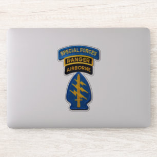 Adesivo Forças Especiais do Exército SFGA SFG - Berets Ver