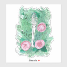 Forerme de Gato em um Campo de Rosas