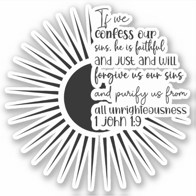 Adesivo Forgive Christian Faith  (Frente)