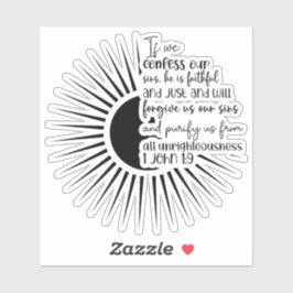 Adesivo Forgive Christian Faith 