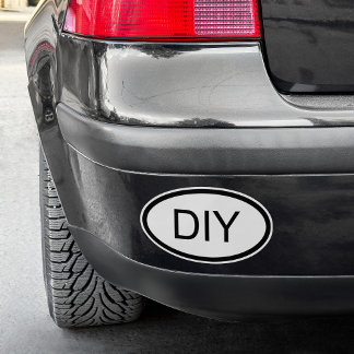 Adesivo Forma Oval do Estilo Euro DIY
