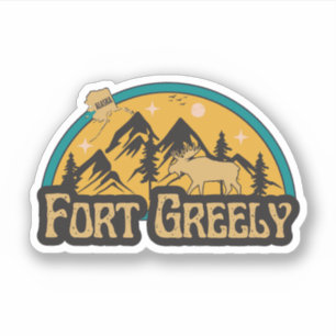 Adesivo Fort Greely, Alaska Sticker