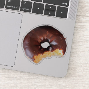 Adesivo Fosco de chocolate Fotografia de Rosquinha de bolo