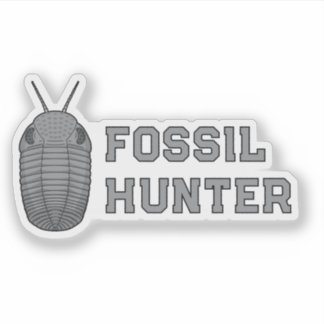 Adesivo Fossil Hunter Trilobite