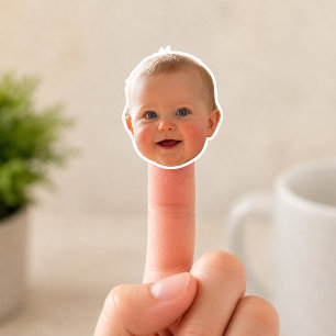 Adesivo Foto de Bebê Personalizada Personalizado