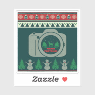 Adesivo Foto de diversão festiva Natal